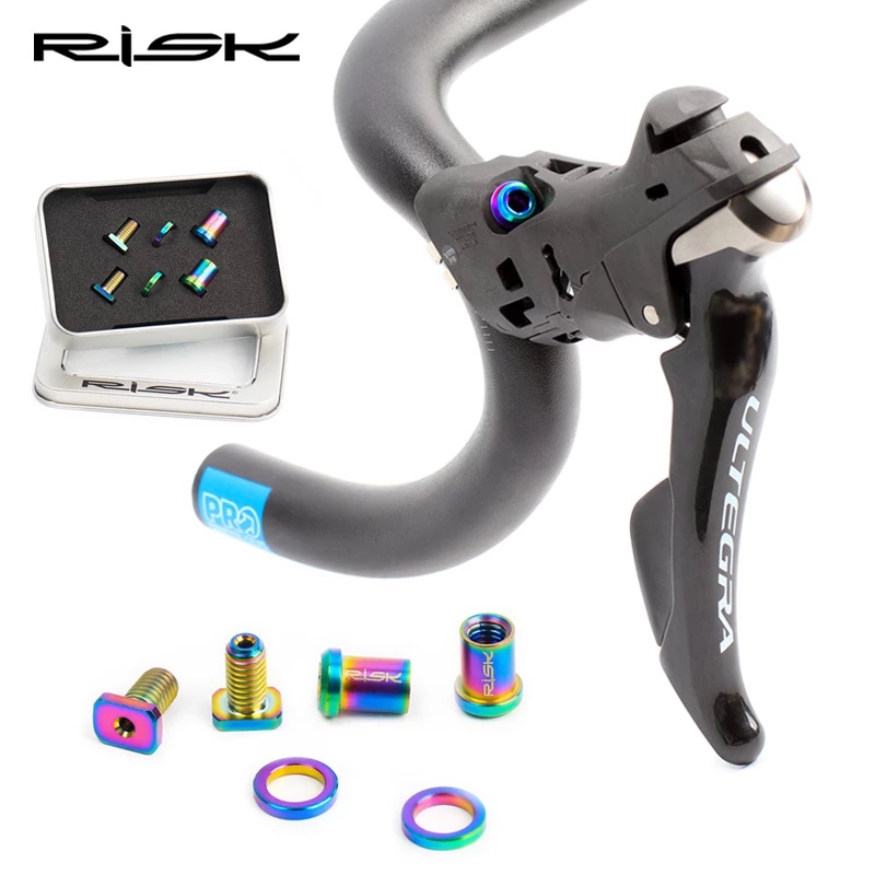 RISK TI Titanium RT120 Road Bike Shifter Screw สําหรับ R8000FORCE