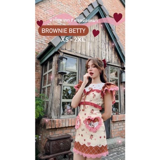 BLT BRAND : 🌸 𝐁𝐫𝐨𝐰𝐧𝐢𝐞 𝐁𝐞𝐭𝐭𝐲 🐶 DRESS