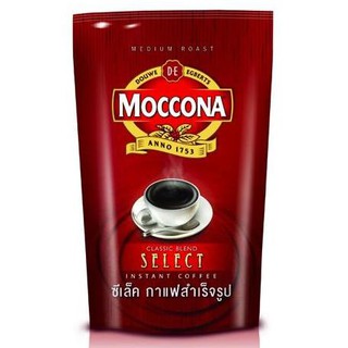 ﻿Moccona Select มอคโคน่า ซีเล็ค กาแฟสำเร็จรูป ถุง 180g.