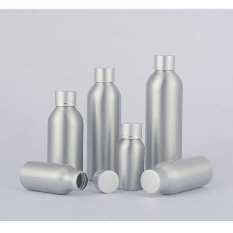 ขวดอลูมิเนียม R24 ฝาอลู/เกลียว/เรียบ 50/100/120/150/250ml