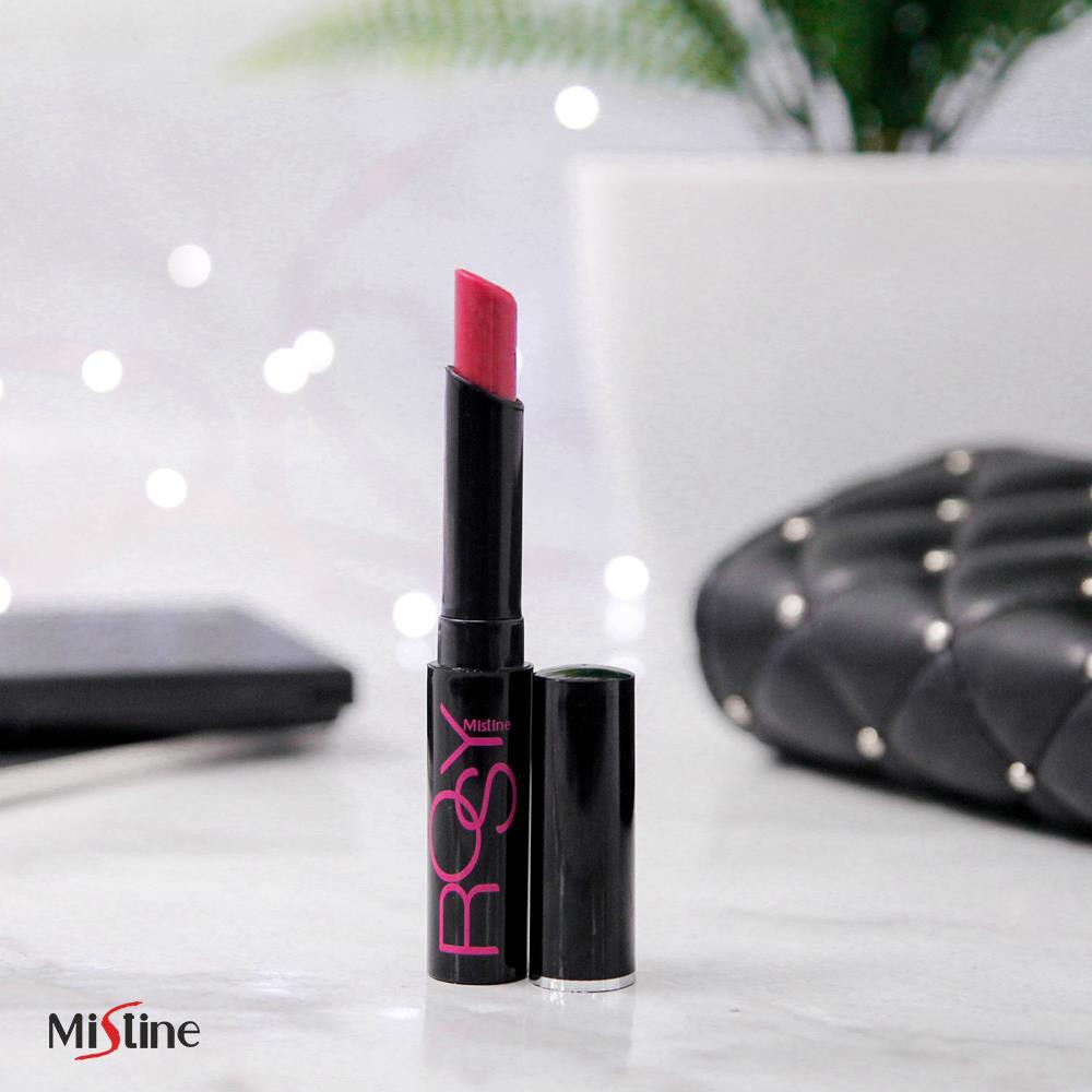 มิสทิน โรซี่ ทิ้นท์ สติ๊ก MISTINE ROSY TINT STICK,พิ้งเมจิกสตรอ,พีช1.7กรัม ลิบแดดเนื้อ 2 ชั้น