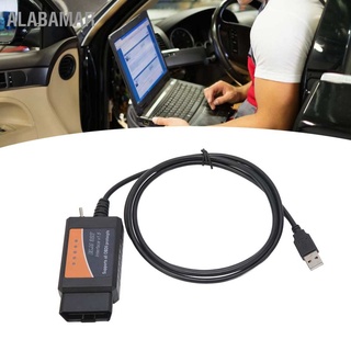 Alabama Obd2 อะแดปเตอร์ Usb สําหรับเครื่องสแกนเนอร์อ่านโค้ด Elm327 Forscan Focccus