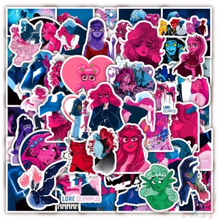 110Pcs/Set ❉ Lore Olympus Series A Stickers ❉ DIY Waterproof Fashion Decals Doodle Stickers