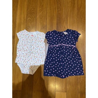 gymboree&amp;carter jumpsuit น่ารัก used size 12m, 12-18m pack คู่