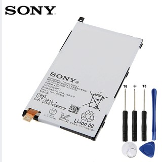 แบตเตอรี่ Sony D5503 M51w Xperia Z1 mini Xperia Z1 ขนาดกะทัดรัด LIS1529ERPC แบตเตอรี่ของแท้ 2300 มิลลิแอมป์ชั่วโมง