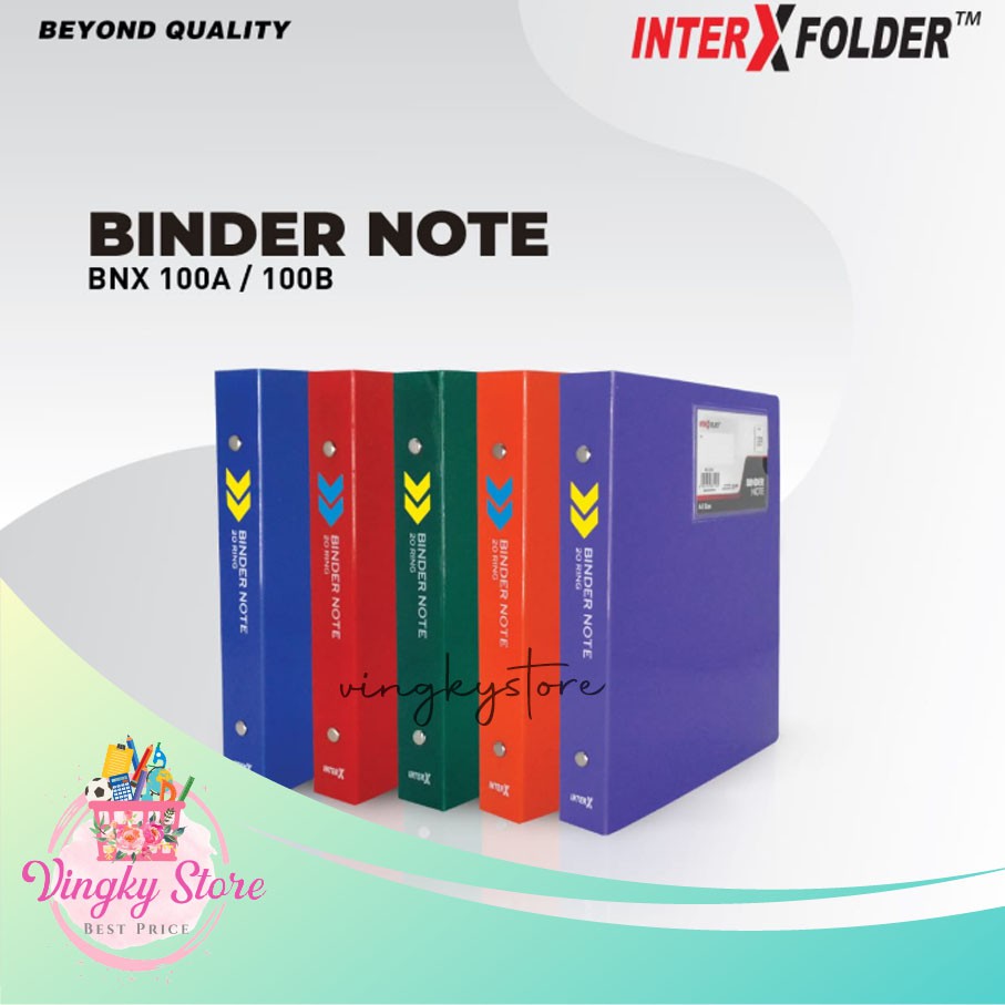แฟ้ม Binder / หมายเหตุขนาด B5 (26 รู) Folder One