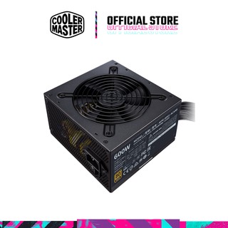 Cooler master PSU MWE Bronze V2 600W A/EU Cable (พาวเวอร์ซัพพลาย) MPE-6001-ACABW-BEU