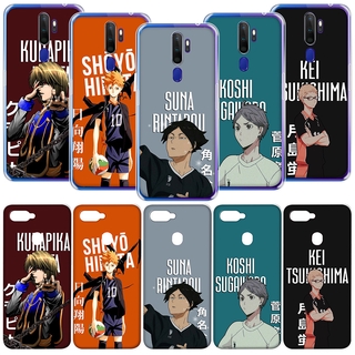 เคสโทรศัพท์มือถือ แบบใส ลายการ์ตูน Haikyuu karasuno สําหรับ OPPO A3s A5 A37 Neo 9 A39 A57 A5s A7 A59 F1s A73 A77 F3 F5 2018 C29