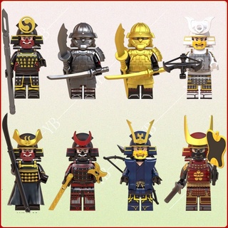 Japan Samurai series บล็อคตัวต่อขนาดมินิของเล่นสําหรับเด็กเพื่อการศึกษา เลโก้นารูโตะ lego minifigures