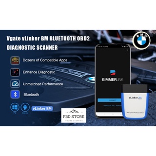 OBD2 for BMW + ELM327 V2.2สำหรับ BMW เครื่องมือสำหรับเช็คโคด BMW ทุกรุ่น