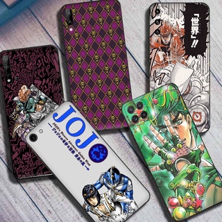 เคสโทรศัพท์มือถือ แบบนิ่ม พิมพ์ลายอนิเมะ jojo สําหรับ Samsung A11 A12 A21S A22 A31 A32 A41 A42 FE25