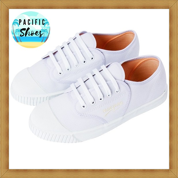 NANYANG รองเท้าผ้าใบนักเรียนนันยางสีขาว