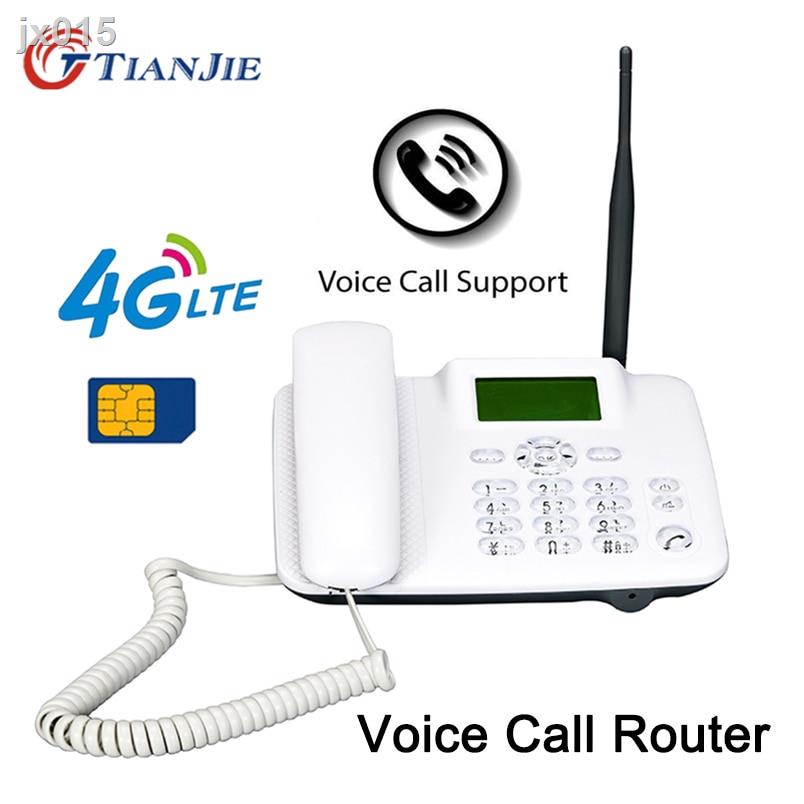 ♙4G 3G GSM Voice Call VoLTE Router Wireless Fixed Telephone Landline Router Mobile Hotspot Wifi Modem With LAN Port