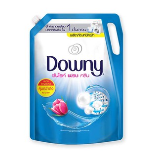 🔥The Best!! ดาวน์นี่ ผงซักฟอกสูตรเข้มข้น ซันไรซ์เฟรซ สีฟ้า 2200 มล. Downy Liquid Concentrate Detergent Sunrise Fresh Blu