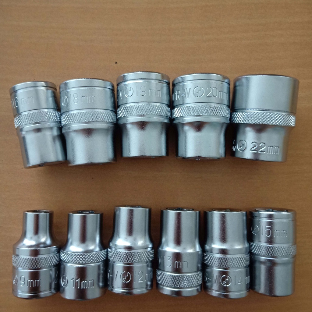 MATA LIPPRO 1/2" DR 6PT SOCKET BIT 1/2" DR 6PT VARIANT 8-24MM
