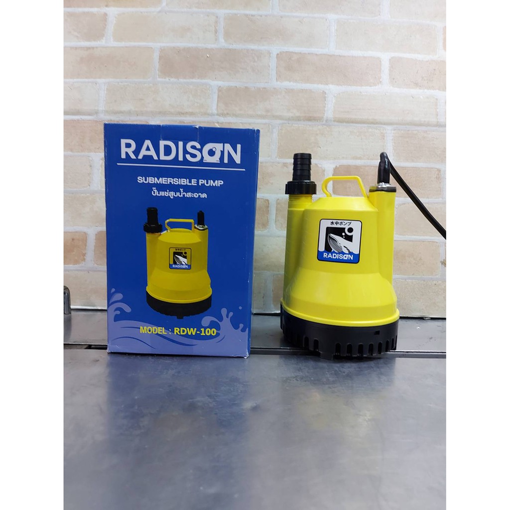 RADISON ปั๊มไดโว่ 1 นิ้ว X 100 วัตต์ รุ่น RDW100