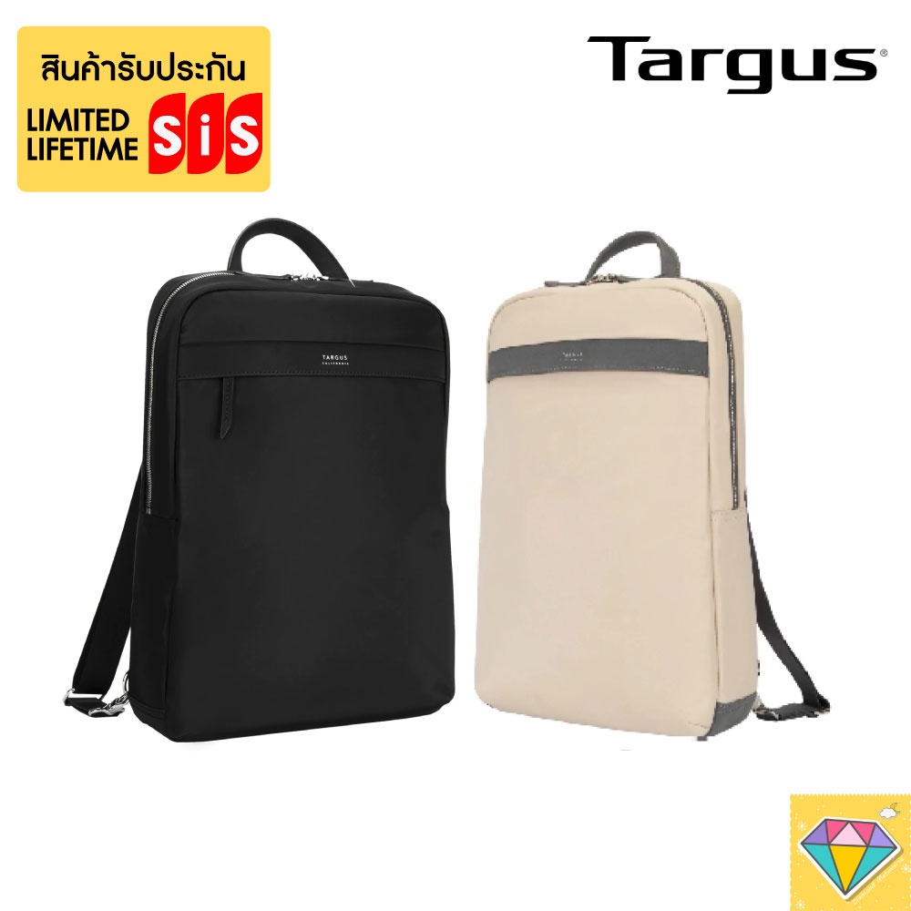 Targus กระเป๋าสะพายใส่โน๊ตบุ๊ค15นิ้ว Targus 15” Newport Ultra Slim Backpack ประกัน Limited Lifetime