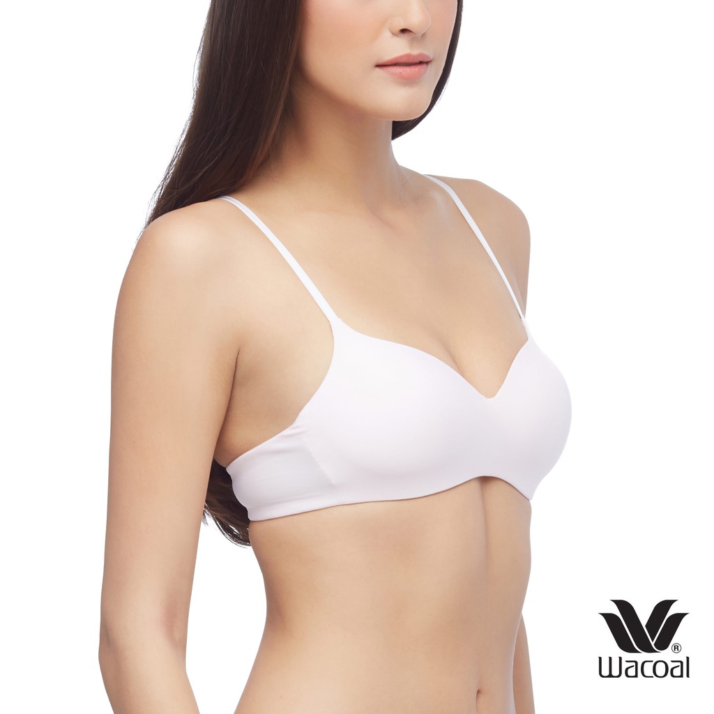 Wacoal Wireless Bra เสื้อชั้นในไร้โครง รุ่น WB3A14 สีชมพู (PI)