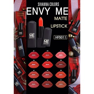 sivanna me  envy matte lip ลิปsivanna มีเอ็นวี่