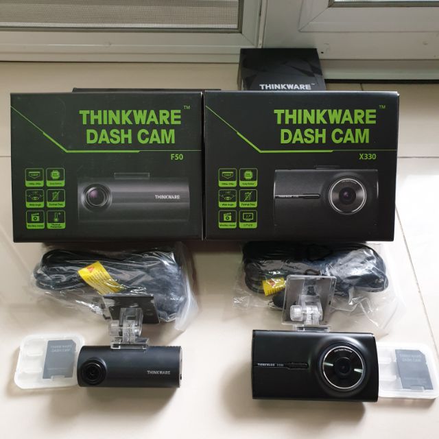 กล้องหน้าและหลังรถ Thinkware X330 and Thinkware F50
