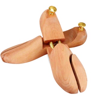 ปรับได้ผู้ช ดันทรงรองเท้า ไม้ ซีดาร์ Premium Cedar Wood Shoe Tree ไม้ดันทรงรองเท้า 1 คู่