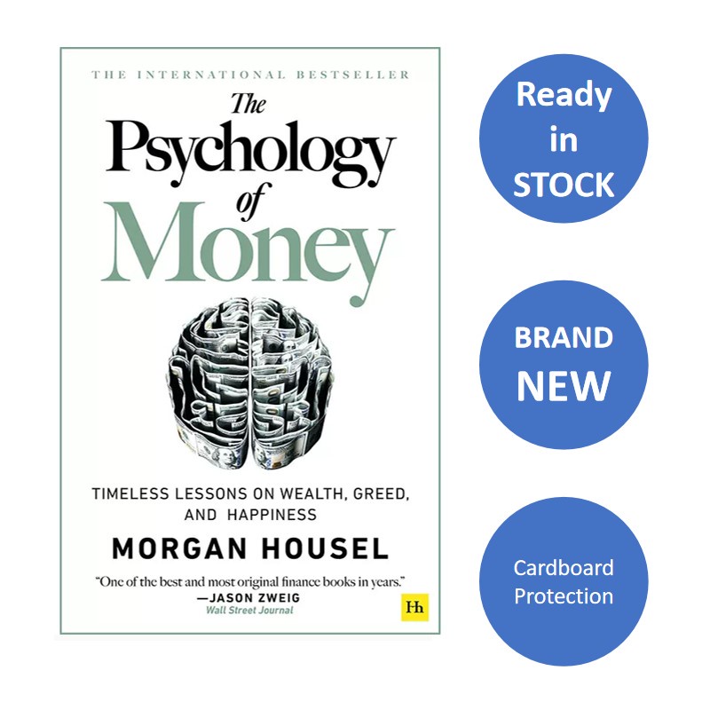 【iReading】The Psychology of Money Timeless Lessons on Wealth, Greed, and Happiness English Paperback Book