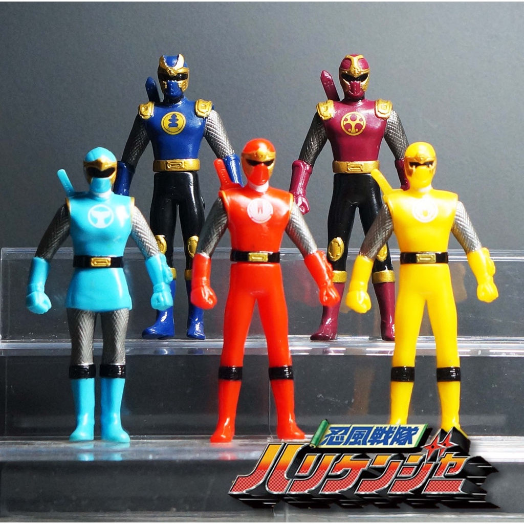 Bandai Ninpuu Sentai Hurricaneger 3.5 นิ้ว มดแดง เซนไต Soft Vinyl Super Sentai เหมา