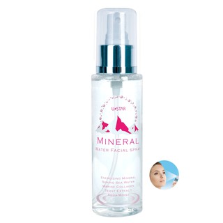 🔥โปรค่าส่ง25บาท🔥Ustar Mineral Water Facial Spray 110 มล.ยูสตาร์ มิเนอรัล วอเตอร์ เฟเชี่ยล สเปรย์ 8856961214527