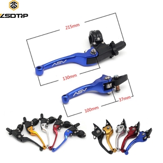 ZSDTRP 1Pc Universal Motorcycle Aluminum ASV Clutch Lever Handlebar Lever For Motocross Dirt Pit Bike(Right)