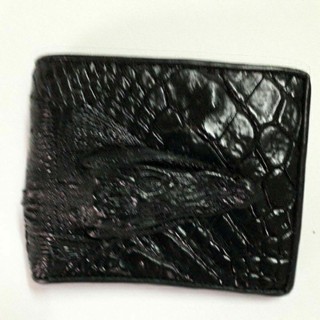 alligator/crocodile wallet bifold walley กระเป๋าหนังจระเข้แท้