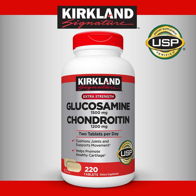 Kirkland Glucosamine 1500 mg.+Chondroitin 1200mg