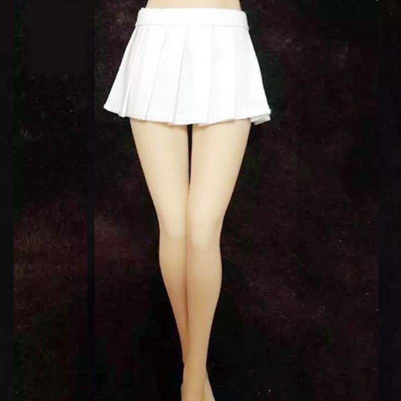 1//6 Female Red Pleated Skirt Model Short Dress Clothing Toy Fit 12/'/' Figure Body