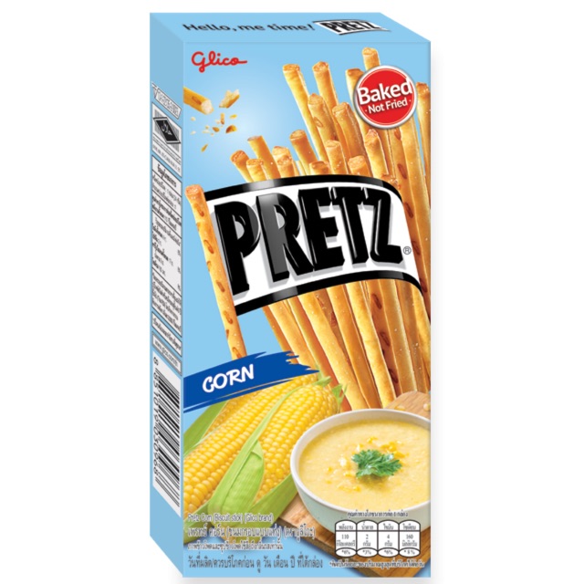 Glico Pretz Corn Flavour Bread Stick 25g 🇹🇭