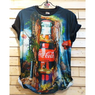 เสื้อยืดพิมพ์ลาย 3D Coca Cola Bangkok Thailand สําหรับผู้ชาย