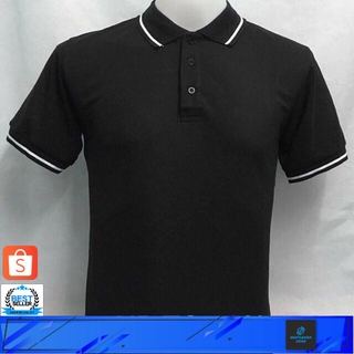 POLO Shirt เสื้อโปโลสีพื้น ผ้านุ่มใส่สบาย ระบายอากา