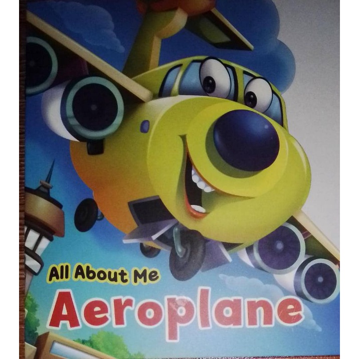 AEROPLANE ️หนังสือเด็ก All about me Vehicle version หนังสือนิทานเด็ก เครื่องบิน Vehicle edition