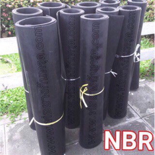 ปะเก็นยางกันน้ำมันNBR (MADE IN JAPAN ขนาด 5 มิล (10 เมตร) ✅ขนาด 100x1000 cm✅สำหรับคนใช้น้อยๆ