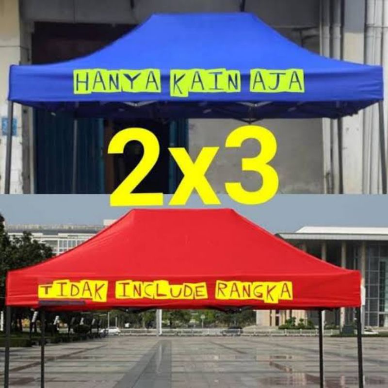 TENDA 2X3 FOLDING TENT ROOF CLOTH