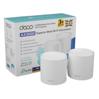 TP-LINK Deco X50 AX3000 Whole Home Mesh WiFi 6 System