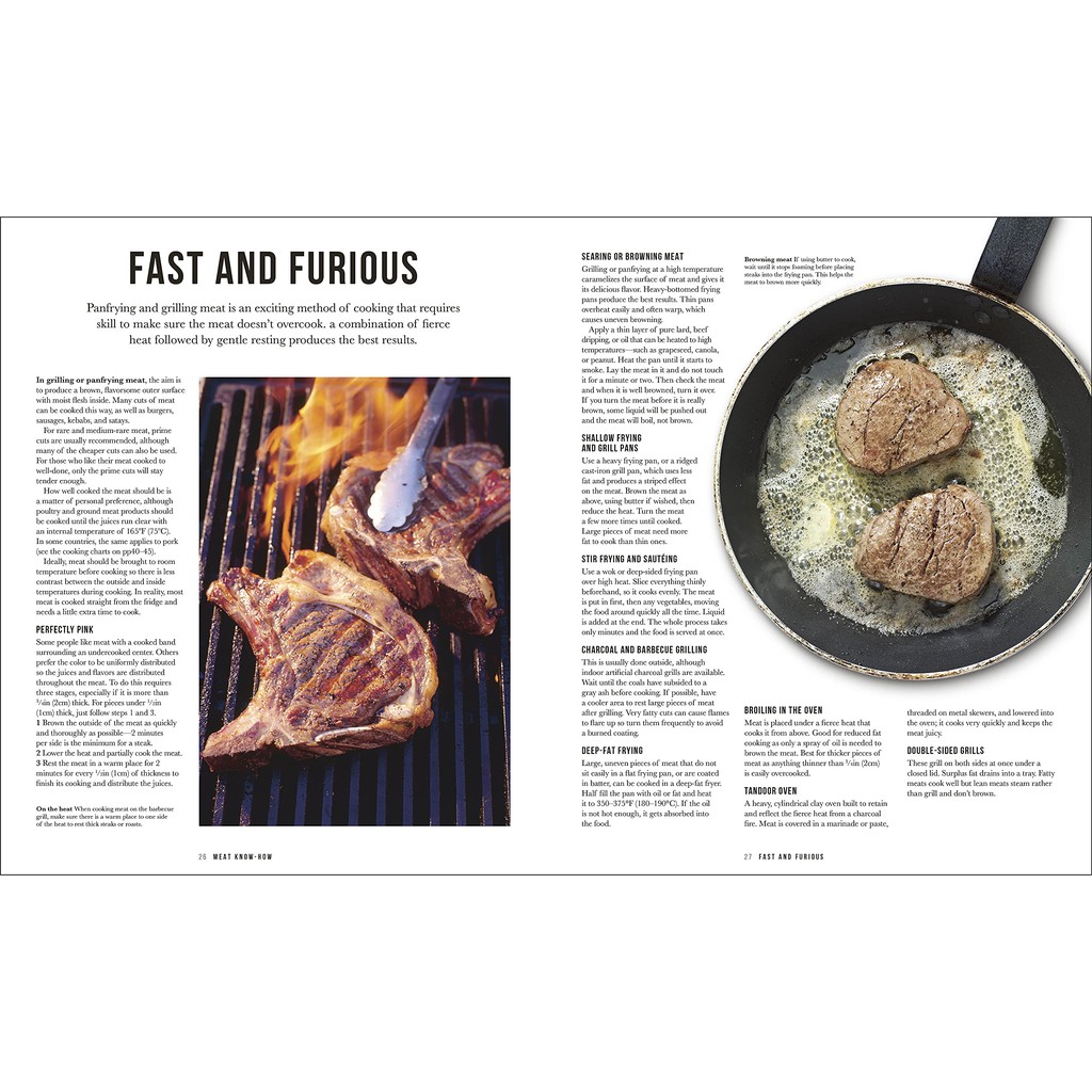 [Querida] Meat Cookbook : Know the Cuts, Master the Skills, over 250 Recipes [Hardcover] by Nichola Fletcher - รูปที่ 5