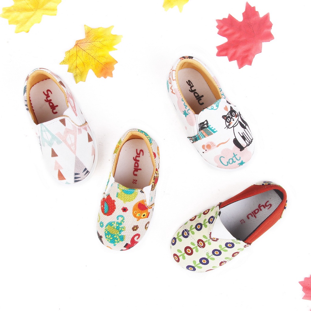 Syalu Slip On Kids Cute Motif อายุ 1-2 ปี E01