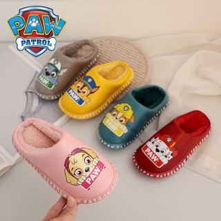 รองเท้าใส่ในบ้าน ผ้ากำมะหยี่ กันหนาว ใส่สบาย PAW Patrol มาใหม่