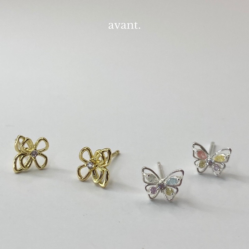 [8.8 ลดอีก 25% โค้ด 88FASH1] Camilla / Ava earrings (ก้านเงิน S925)