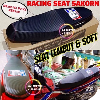 Rsx150 RS150 V1 V2 V3 ที่นั่งแข่งรถ ซากอร์น SA KORN คาร์บอน ฮอนด้า RSX RS 150 RS150R SIT SARUNG COVER RECARO KINGDRAG KULIT