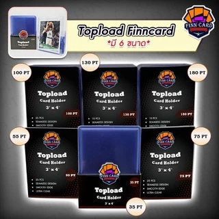 【FINNCARD】FinnCard Topload Premium 35pt-360pt กรอบใส เคส ท็อปโหลด สำหรับใส่การ์ดสะสม รุ่นใหม่ เทียบเท่าแบรนด์ดัง TL