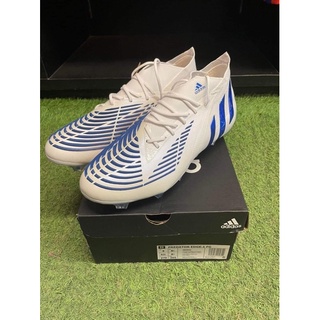 ADIDAS PREDATOR EDGE.1 FG - FTWR WHITE/HI-RES BLUE แท้ 100%