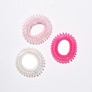 Goody ยางรัดผม 60314 แบบเกลียวขนาดเล็ก 3 ชิ้น คละสี รุ่น Girls Coils 3CT
