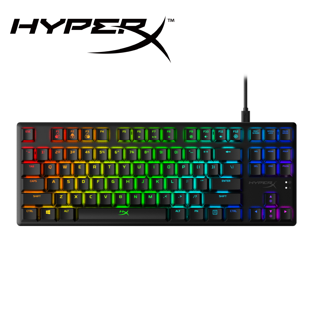 HyperX Alloy Origins Core Mechanical Gaming Keyboard (สวิตช์น้ํา) - HX-KB7AQX-US(4P5P1AA ABA)