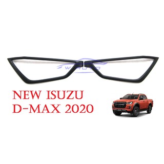 (2ชิ้น) ครอบไฟหน้า อีซูซุ ดีแม็กซ์ 2020 2021 2022 2023 สีดำด้าน Isuzu All New D-Max ครอบไฟ ของแต่งดีแม็กซ์ ราคาถูก DMAX