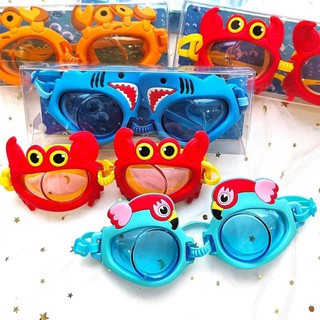 Swimming goggles Animal แว่นตาว่ายน้ำซิลิโคนลายสัตว์แฟนซี